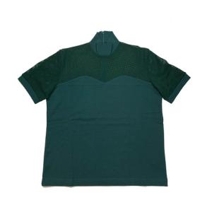 JOHN LAWRENCE SULLIVAN MESH COMBINATION MOCK NECK TOPS ジョンローレンスサリバン メッシュトップス