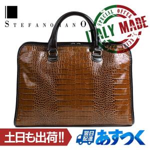 STEFANO MANO（ステファノマーノ） ビジネスバッグ A4 2WAY 本革