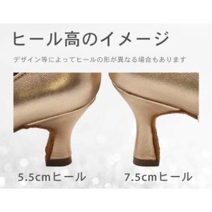 社交ダンス シューズ モダン シューズ スタン...の詳細画像5
