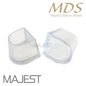社交ダンス シューズ ヒールキャップ 革なし MDS IMPORT 社交ダンス 靴 社交 ダンスシューズ MDS (cap-04) 皮なし 半 透明 ダンスシューズ MAJEST