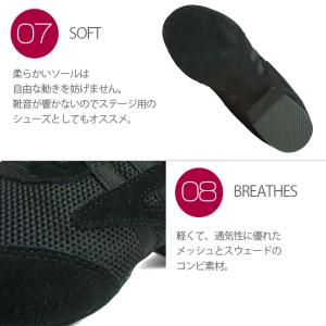 ジャズダンス シューズ ジャズシューズ ダンス...の詳細画像4