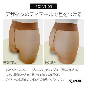 ダンス タイツ ストッキング シルキー 光沢 ...の詳細画像5