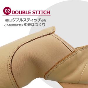ジャズシューズ ジャズダンス シューズ 革 ス...の詳細画像2