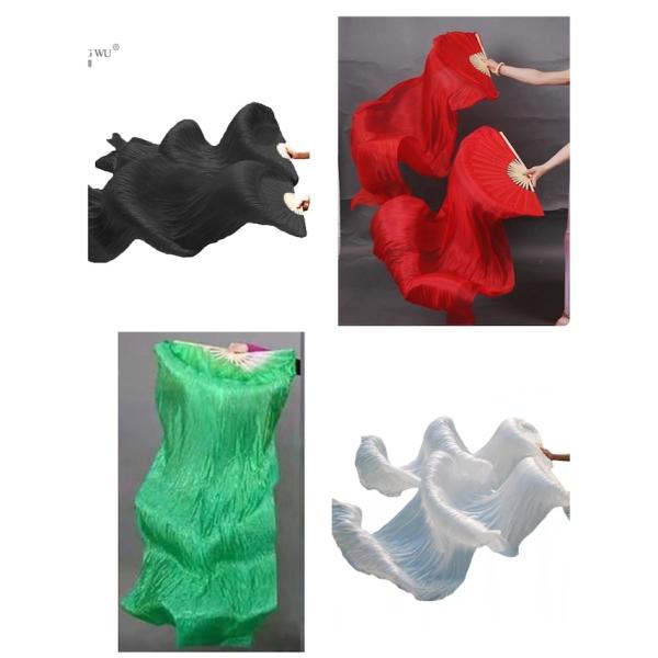 ベリーダンス トレーニング パフォーマー ショー 100% シルクベール1ペア手作り 高品質 シルク...