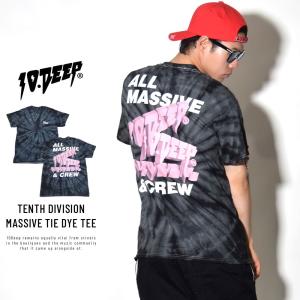 10DEEP テンディープ Tシャツ メンズ 半袖 タイダイ...