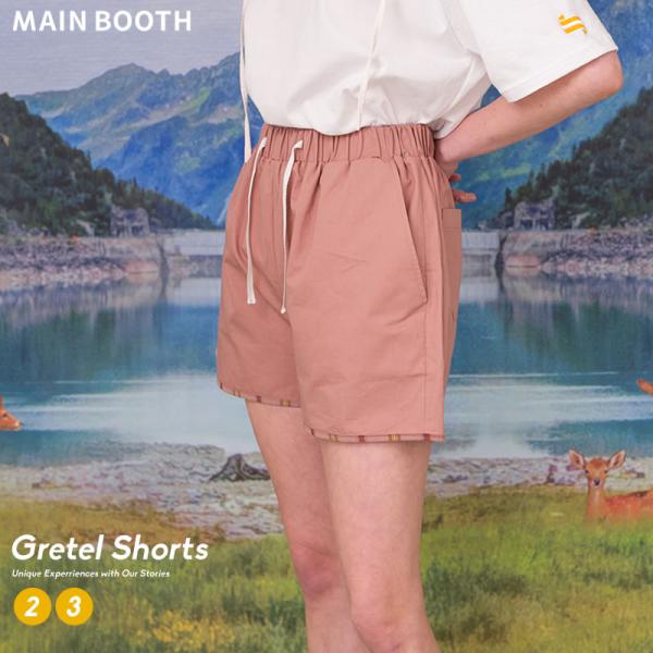 MAIN BOOTH メインブース グレーテルショーツ ピンク MB20SPT516 メンズ レディ...