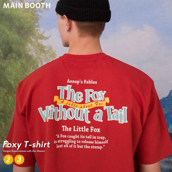 MAIN BOOTH メインブース Tシャツ Foxy T-shirt キャロット メンズ レディー...