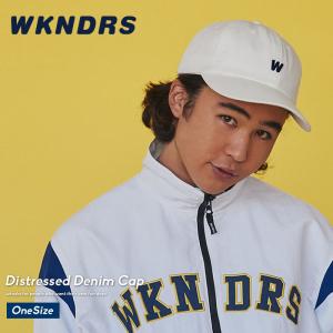 WKNDRS ウィークエンダーズ デニム キャップ 帽子 ホワイト メンズ レディース ブランド 韓国ファッション ストリート カジュアル おしゃれ｜dance3