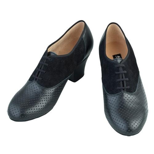 社交ダンス・ダンス衣装　ダンスシューズ　女性用　グレイスコンビ　ブラック