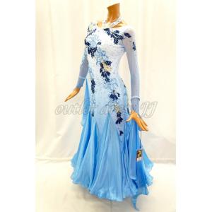 5148 社交ダンスドレスjjplus アイスブルー アイスブルー 社交ダンス ダンス衣装 M605 社交ダンス 000円以上のご購入で送料無料 5148 社交ダンス ダンス衣装 Mサイズ インポート品 超お買い得 ダンス バレエ