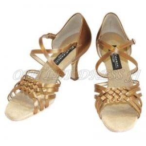 社交ダンス・ダンス衣装　ダンスシューズ　女性用　ラテン　キャロン YXL ハバナサテン