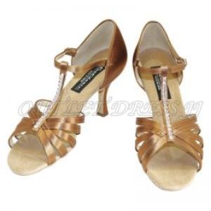 社交ダンス・ダンス衣装　ダンスシューズ　女性用　ラテン　キャロン　BTハバナサテン