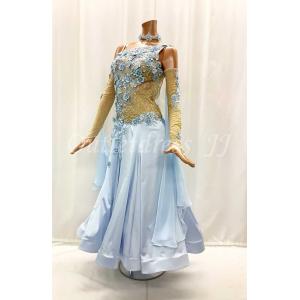 社交ダンススタンダード ドレス M サイズ 社交ダンス・ダンス衣装 インポート品 ヨーロッパ製 スタンダード