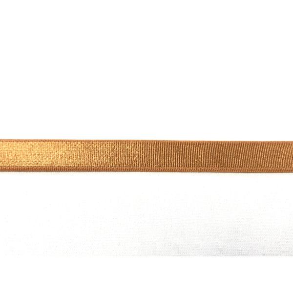 【SALE】肩紐ゴム　ストレッチストラップ-タン １cm幅　最小受注1m〜10cm単位　半額1m38...