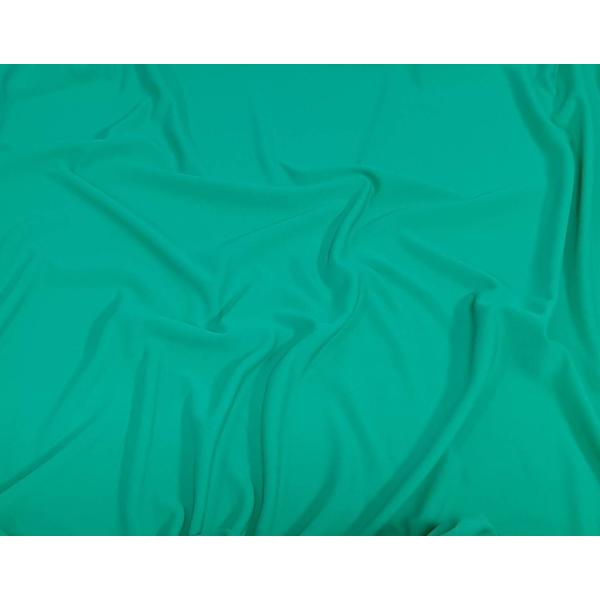 SALE生地　英国製プリンセスクレープ｛エメラルド｝50cm〜10cm刻み　廃盤　セール価格10cm...