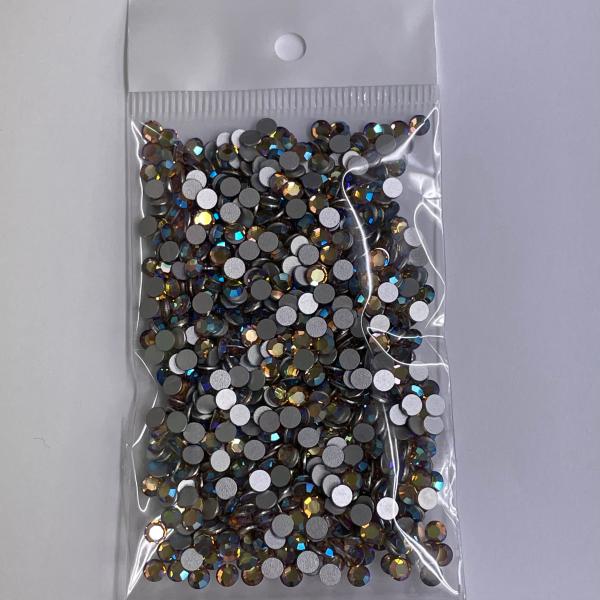 SALEストーン プレチオーザ8面カット廃盤SALEカラーAB ライトコロラドトパーズAB SS16...