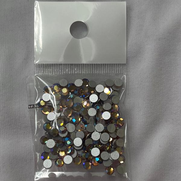 SALEストーン プレチオーザ8面カット廃盤SALEカラーAB ライトコロラドトパーズAB  SS1...