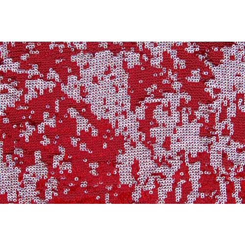 【取寄せ】社交ダンス・ダンス衣装　 生地　英国製シークインメッシュ　スパンコール｛カメレオン―フラメ...