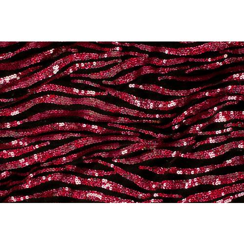 社交ダンス・ダンス衣装　 生地　英国製シークインメッシュ　スパンコール ｛オリオン―ブラックフラメン...