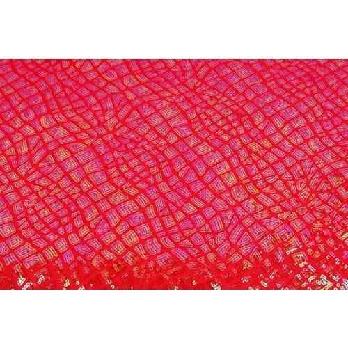 社交ダンス・ダンス衣装　 生地　英国製シークインメッシュ　スパンコール｛シリウス―スカーレット｝50...