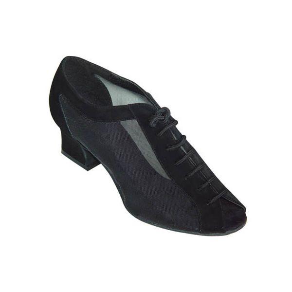 社交ダンスシューズ_サルサシューズ_セミオーダー_黒ブラック_164301