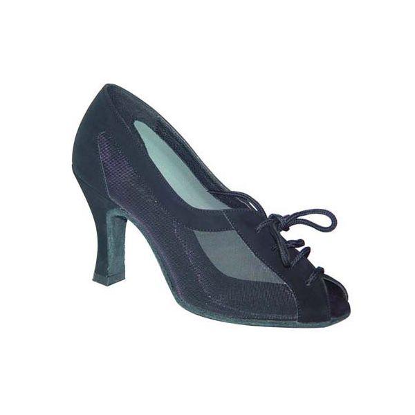 社交ダンスシューズ_サルサシューズ_セミオーダー_黒ブラック_164401