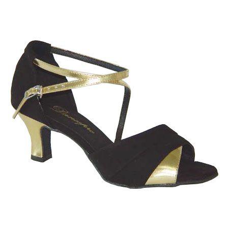 社交ダンスシューズ_パーティーシューズ_セミオーダー_黒ブラック_165902