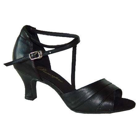 社交ダンスシューズ_パーティーシューズ_セミオーダー_黒ブラック_165906