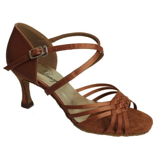 社交ダンスシューズ_ラテンシューズ_セミオーダー_茶_176502