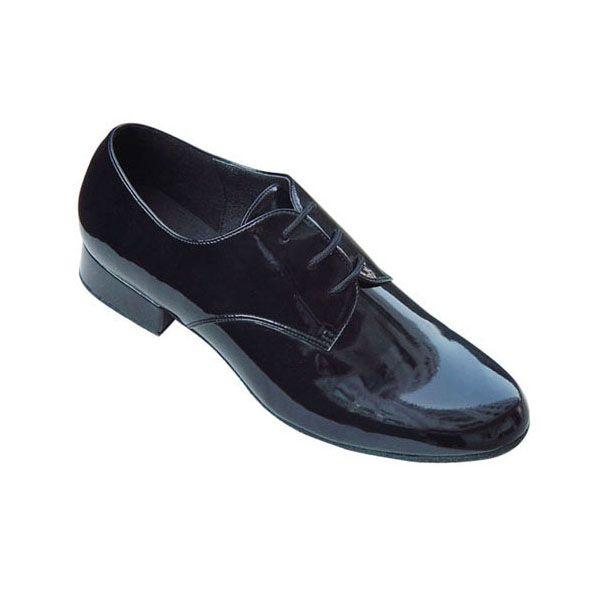 社交ダンスシューズ_紳士モダンダンスシューズ_セミオーダー_黒ブラック_250804