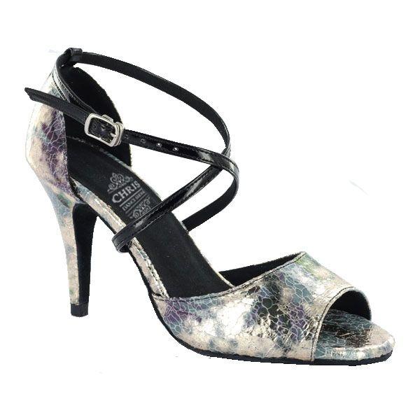 社交ダンスシューズ_ラテンシューズ_即納商品_お買得商品_グレー・280306