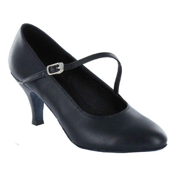 社交ダンスシューズ_モダンシューズ_セミオーダー_黒_685206