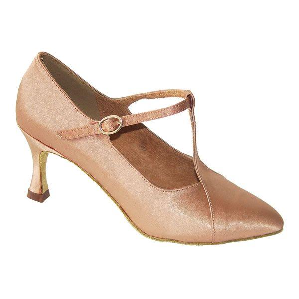 社交ダンスシューズ_モダンシューズ_セミオーダー_ベージュ_691501