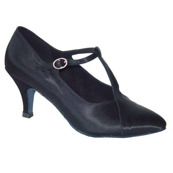 社交ダンスシューズ_モダンシューズ_セミオーダー_黒ブラック_691502