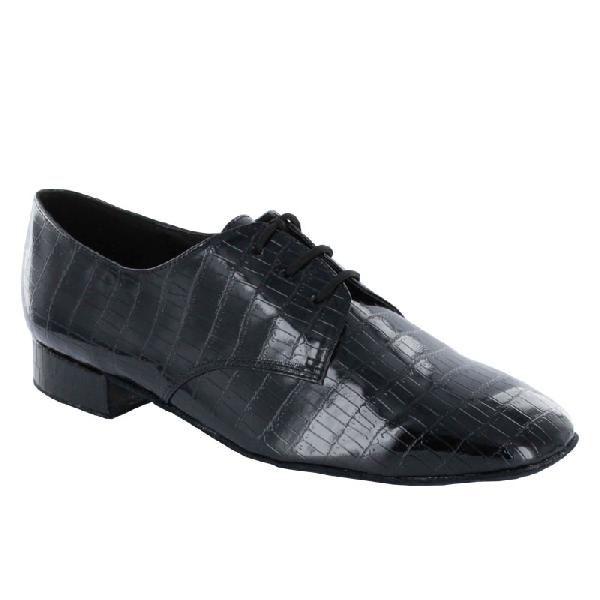 社交ダンスシューズ_紳士モダンダンスシューズ_セミオーダー_黒ブラック_917507