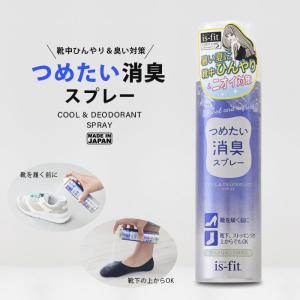 消臭スプレー 靴用 携帯用 冷たい ミントの香り つめたい ひんやり 暑さ対策 コールドスプレー 150mL  is-fit イズフィット C070-1162 セール SALE｜danceshoes