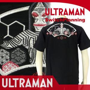 ULTRAMAN SwitchPlanning ULSS-002　ダダと和模様刺繍半袖シャツ｜dandara