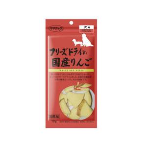 ママクック フリーズドライの国産りんご 12ｇ [ 犬用おやつ トリーツ ポリフェノール ]