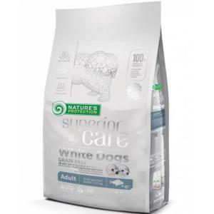 NATURE’S PROTECTION ホワイトドッググレインフリーホワイトフィッシュ アダルト 1...