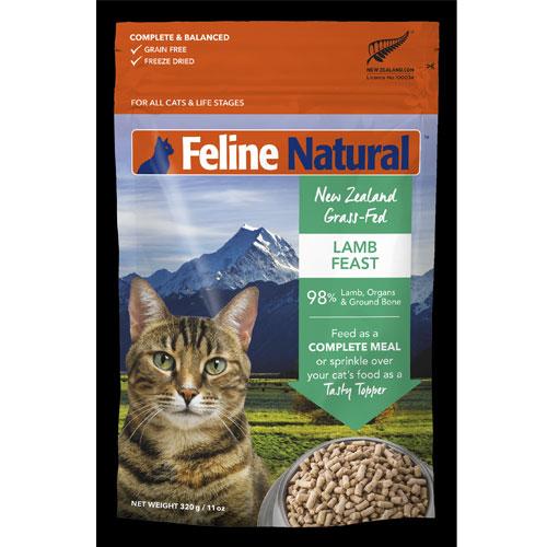 Feline Natural フリーズドライ ラムフィースト 320g(1.28kg分)&lt;br&gt;[ ...