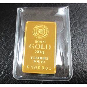 インゴット 30g 新品 純金インゴット 徳力本店 金塊 金の延べ棒 金延べ棒 金インゴット 金 30g ギフト対応無料 メッセージカード対応無料