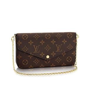 ルイヴィトン バッグ レディース 正規品 新品 正規ラッピング ショルダー バッグ M61276 LOUIS VUITTON ポシェット・フェリシー モノグラム｜dandelion-onlineshop