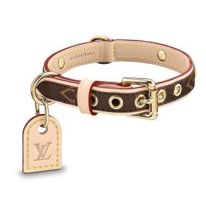 ルイヴィトン首輪 犬 首輪 ペット用 コリエバクスター PM ドッグ・カラー M80339  新品 モノグラム LOUIS VUITTON 正規ラッピング ギフト｜dandelion-onlineshop