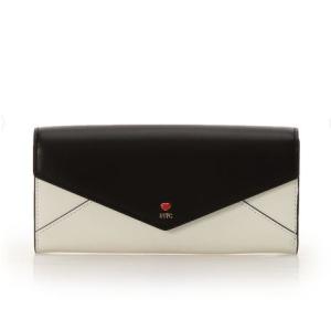 財布 レディース 長財布 プチチョイス バイカラーハートラブレターシリーズ 新作新品 長財布 サマンサタバサ レディース レディースファッション 長財布 ブラック 01 St061 Dandelion Onlineshop 完成品好き