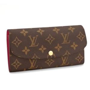 ルイヴィトン 財布 レディース 長財布 新品 正規品 LOUIS VUITTON ポルトフォイユエミリー モノグラム M60697 正規ラッピング