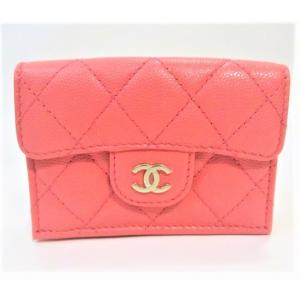 シャネル財布 人気限定品 ミニ財布 正規品新品 正規品新品 正規ギフト包装 三つ折り財布 キャビアスキン コンパクト財布 Chanel 財布 正規ギフトラッピング ピンク 01 0931 Chl023 Dandelion Onlineshop