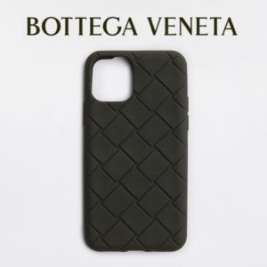 ボッテガヴェネタ IPHONEケース 12/12PRO 正規品 新品 Bottega Veneta イントレチャート 正規ラッピング無料 ボッテガ  キャンピング カーキグリーン