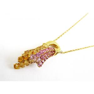 LOUIS VUITTON（ルイ・ヴィトン） チャーム モノグラムフラワー ルビー