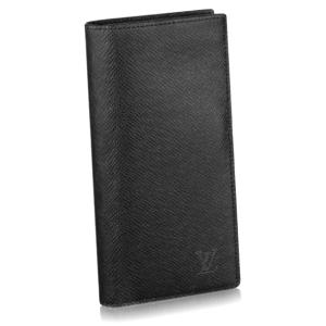 ルイヴィトン 財布 新作 メンズ 正規品 新品 LOUIS VUITTON タイガ M30501 正規ラッピング ポルトフォイユブラザ 黒