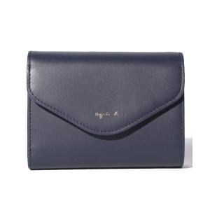 アニエスベー黒レザー長財布 ストライプ内装 財布｜agnès b.｜アニエスベー公式オンラインブティック